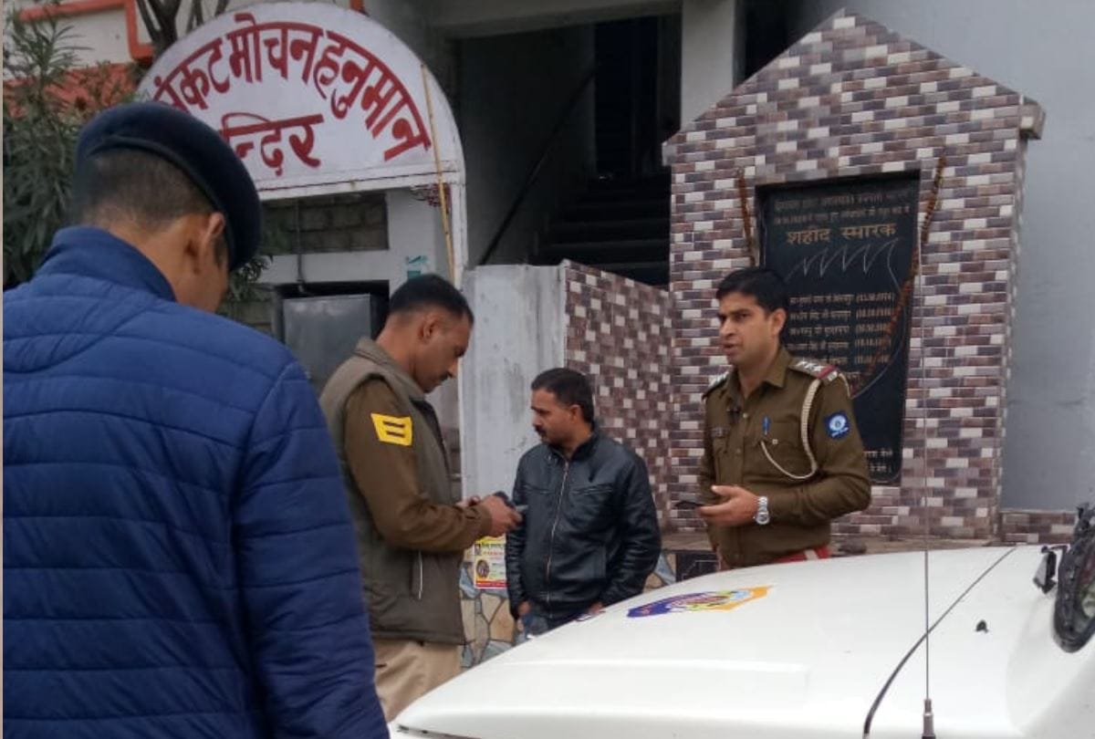 burglary in Hanuman temple Sundernagar in Mandi in Himachal Pradesh