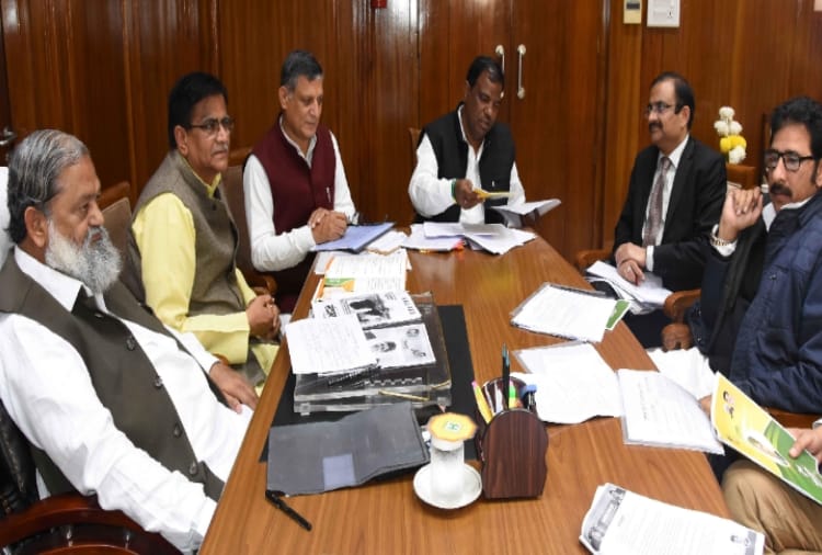 BJP-JJP common minimum programme first meeting in chandigarh