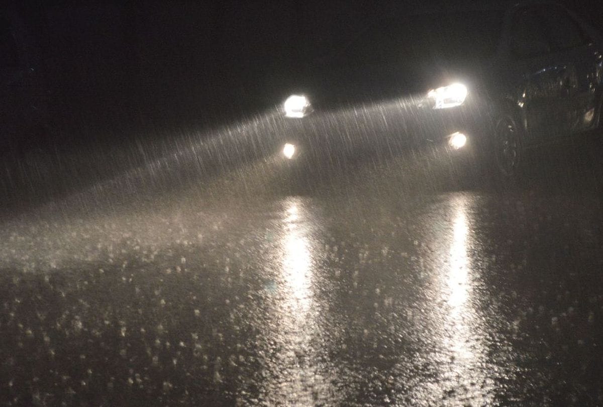 agra weather change due to heavy rain