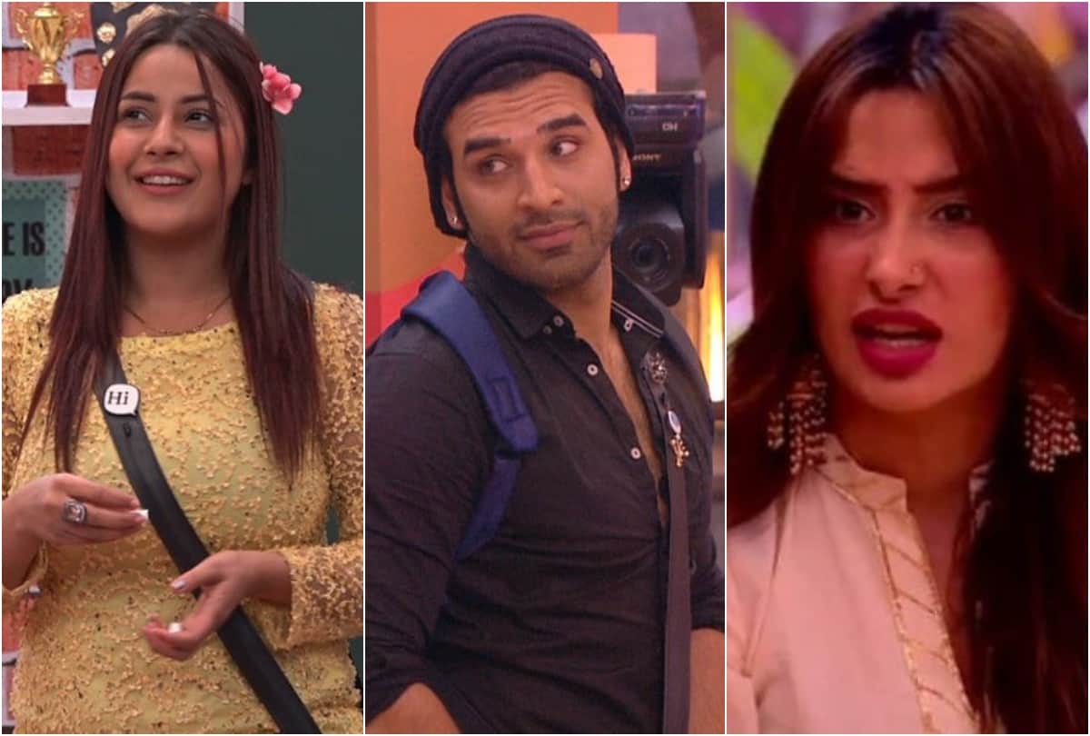 Bigg Boss 13 Rashami Desai fell on Mahira Sharma feet says please forgive me