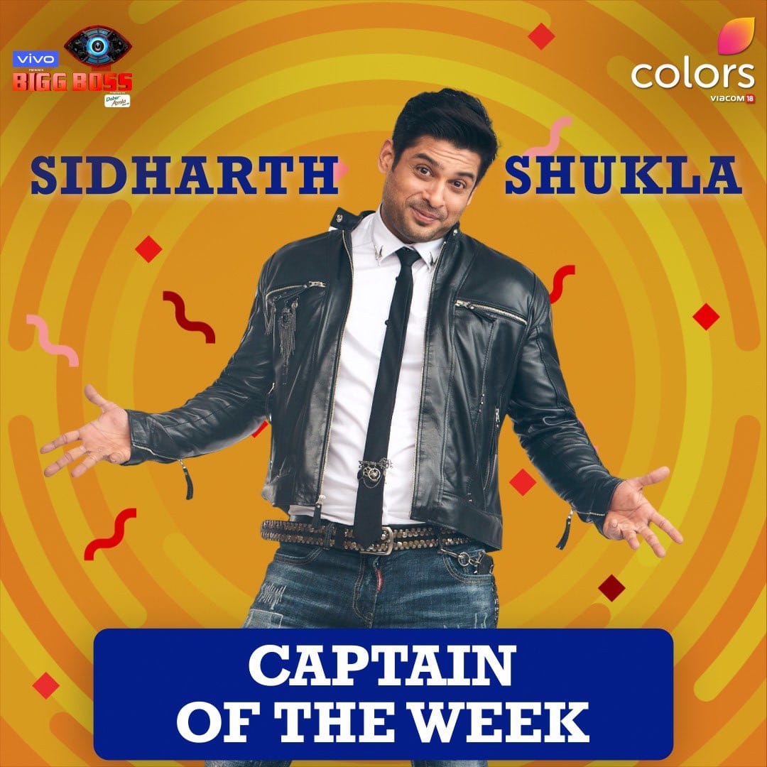 Bigg Boss 13 Siddharth Shukla new captain Bigg Boss scold Himanshi Khurana