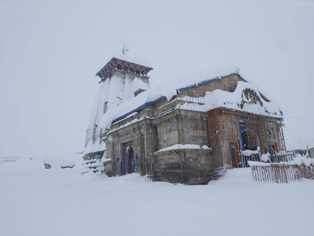 uttarakhand weather update : Snowfall awesome exclusive photos