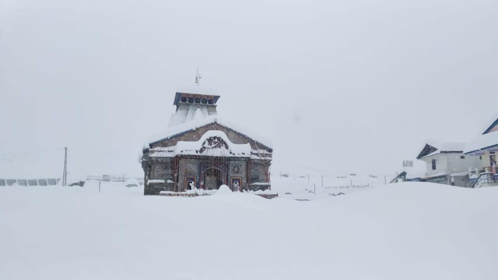 uttarakhand weather update : Snowfall awesome exclusive photos