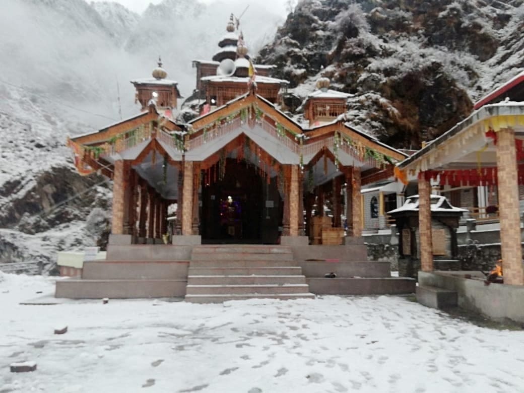 uttarakhand weather update : Snowfall awesome exclusive photos