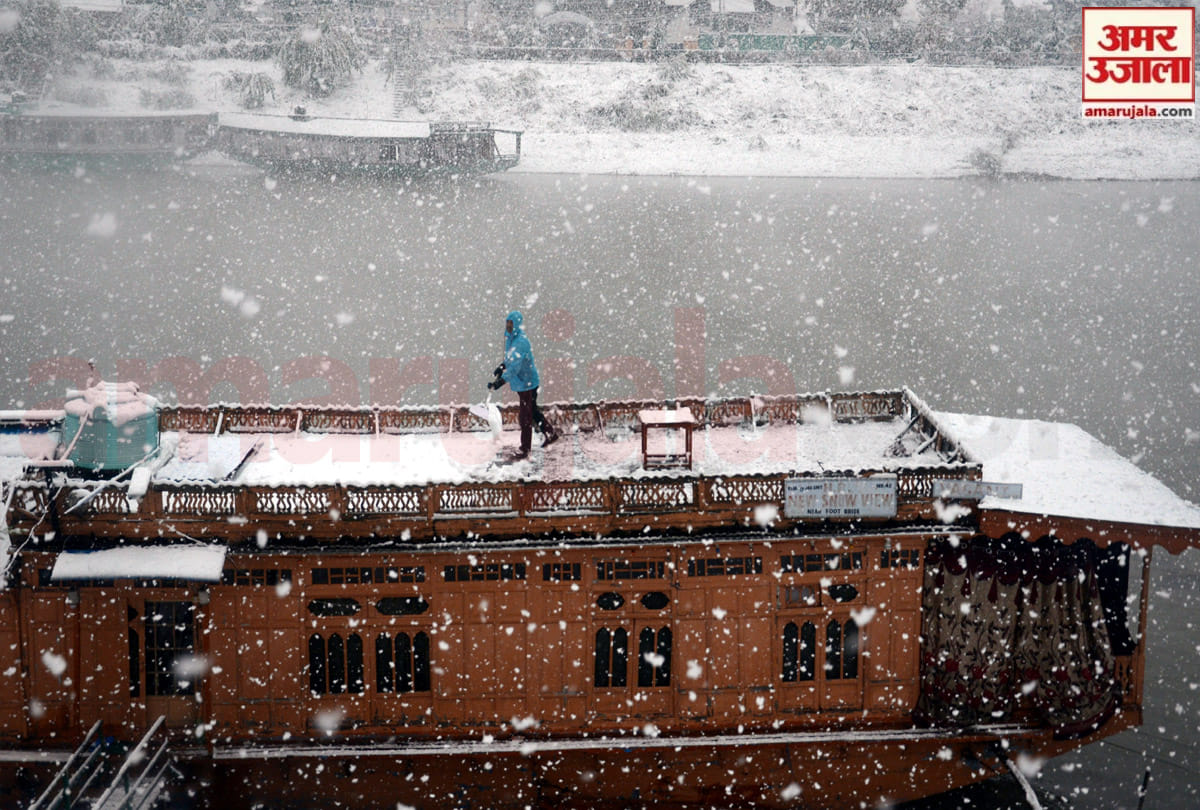 jammu srinagar highway reopen after three days,four thousand vehicles were in Jam,Snowfall kashmir