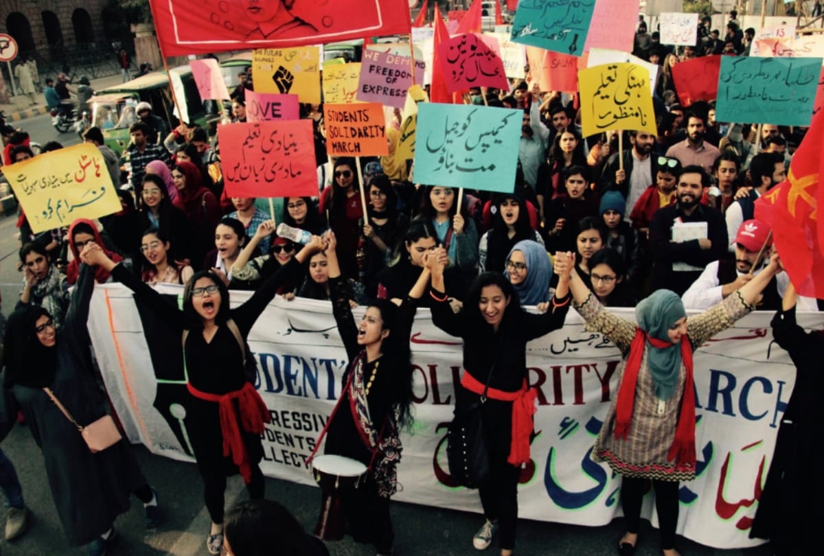 Treason cases registered against students, youth leader arrested in pakistan