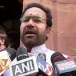Union Minister of State for Home G Kishan Reddy