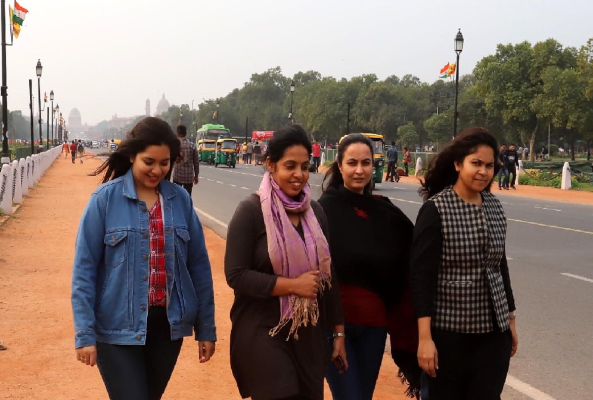 Rain and heavy winds clear pollution in delhi