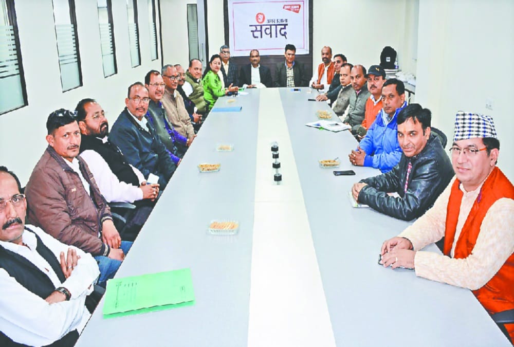 Amar ujala samwad in dehradun About New roadways bus