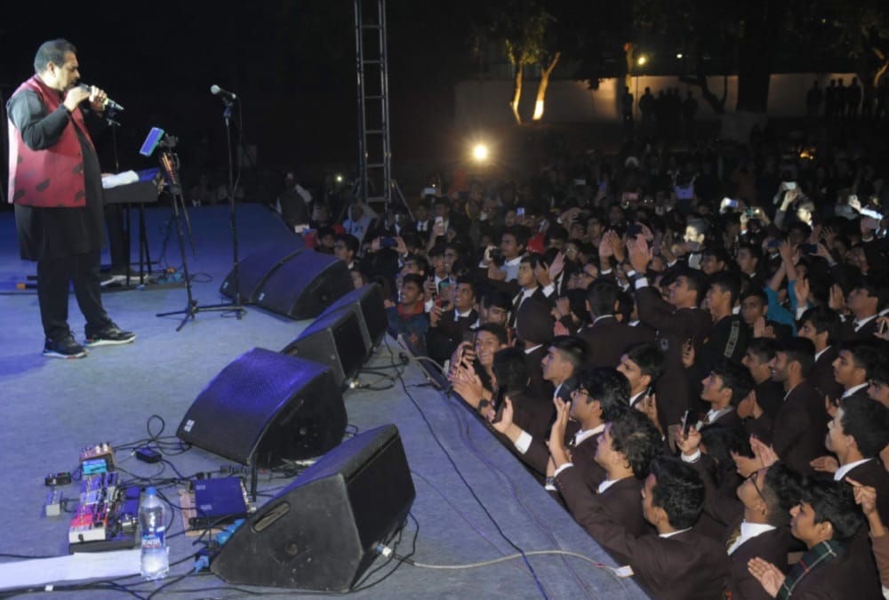Shankar Ehsaan Loy live performance in dehradun Welham Boys School