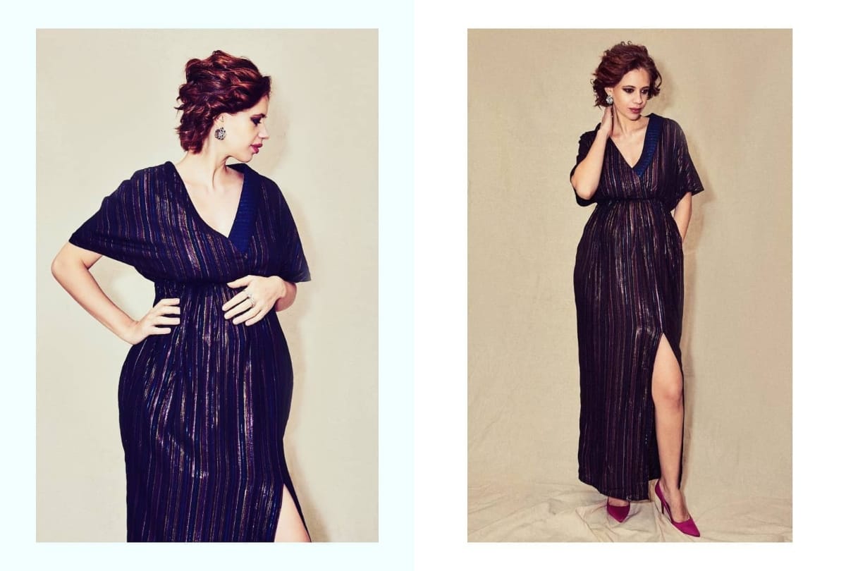 kalki koechlin look beautiful in her pregnancy latest photoshoot