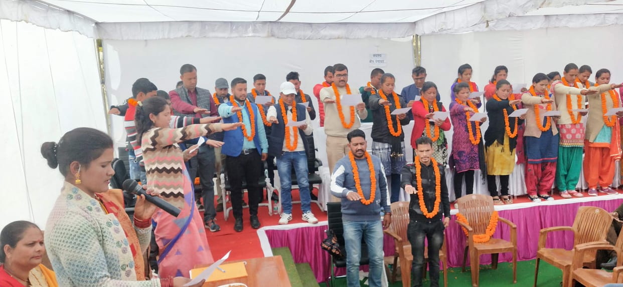Oath taking ceremony