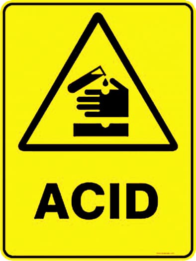 doctor drink acid