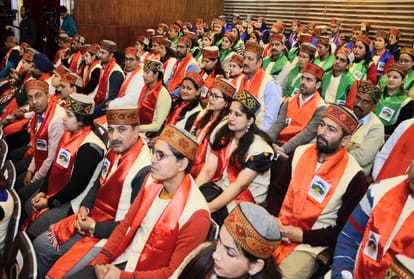 meritorious students swell with happiness by getting medals and degrees at HPU convocation