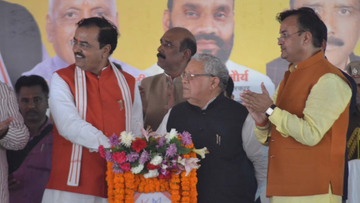 governer rajsthan,kalraj mishra adresses seminar in kushinagar