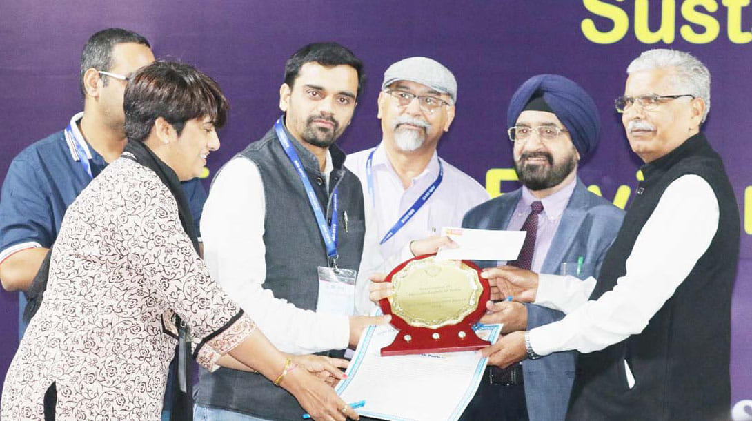 Dr. Harsh received Young Scientist Award
