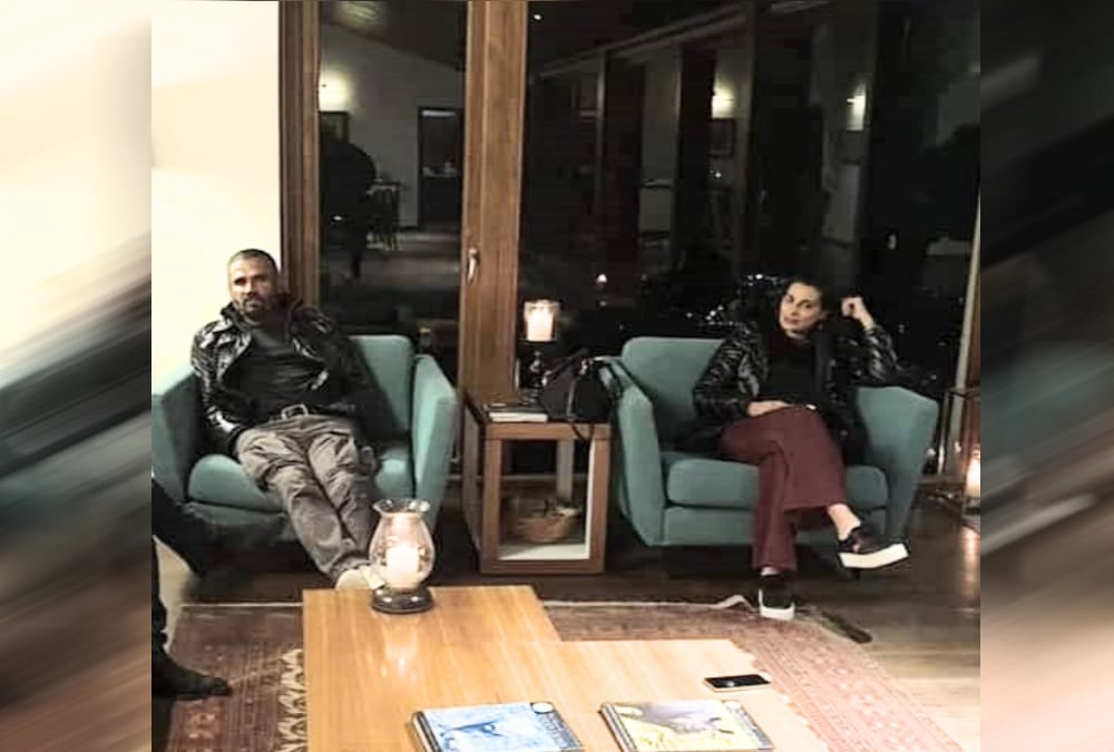 Actor Sunil Shetty Arrives Mussoorie with After Snowfall visuals