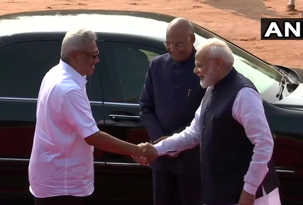 Sri Lankan President Gotabaya Rajapaksa meets PM Narendra Modi today in New Delhi