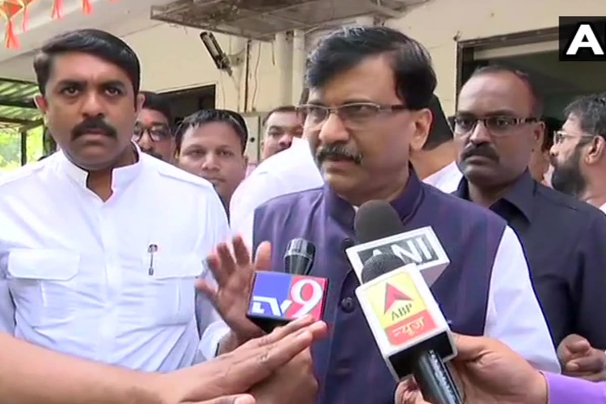 Sanjay Raut Shiv Sena targeted BJP Uddhav Thackeray Maharashtra CM