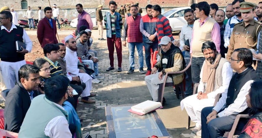 Nodal officer tested the cleanliness of the city