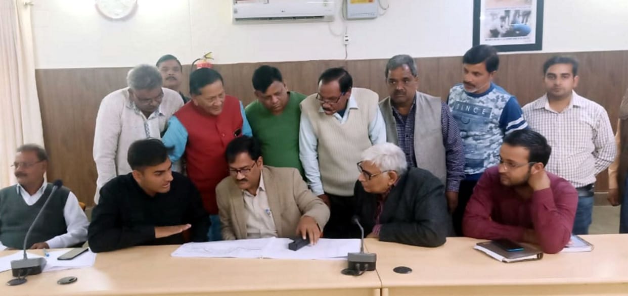 road, constraction, kasganj
