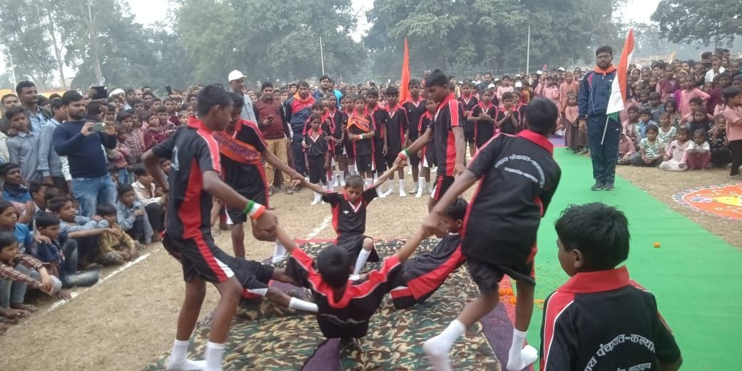 Kalyanpur topped in children's competition