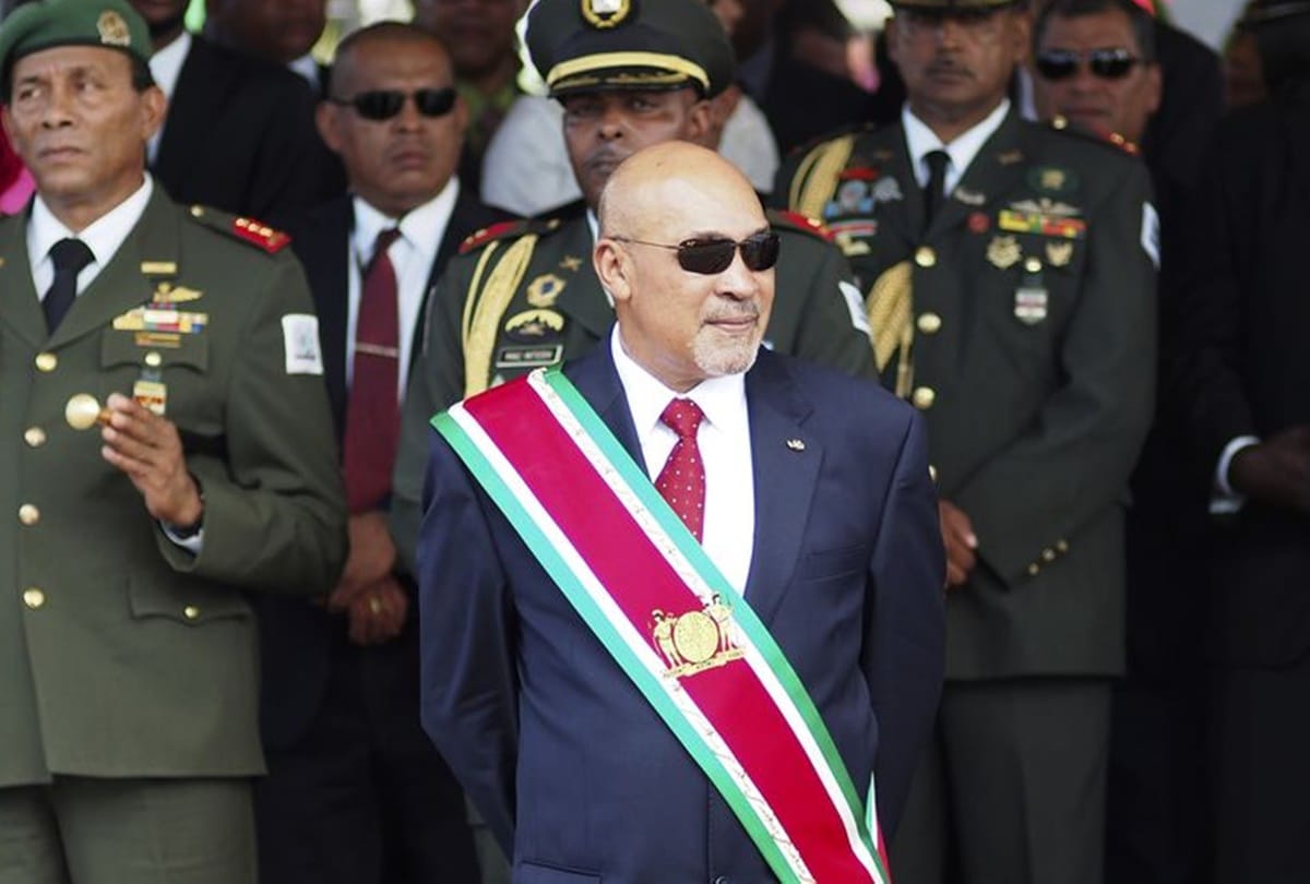 Suriname President Desi Bouterse sentenced to 20 years in the murders that occurred 37 years ago