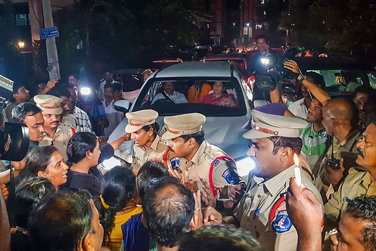 Hyderabad : doctor died of suffocation, body was set on fire to erase evidence