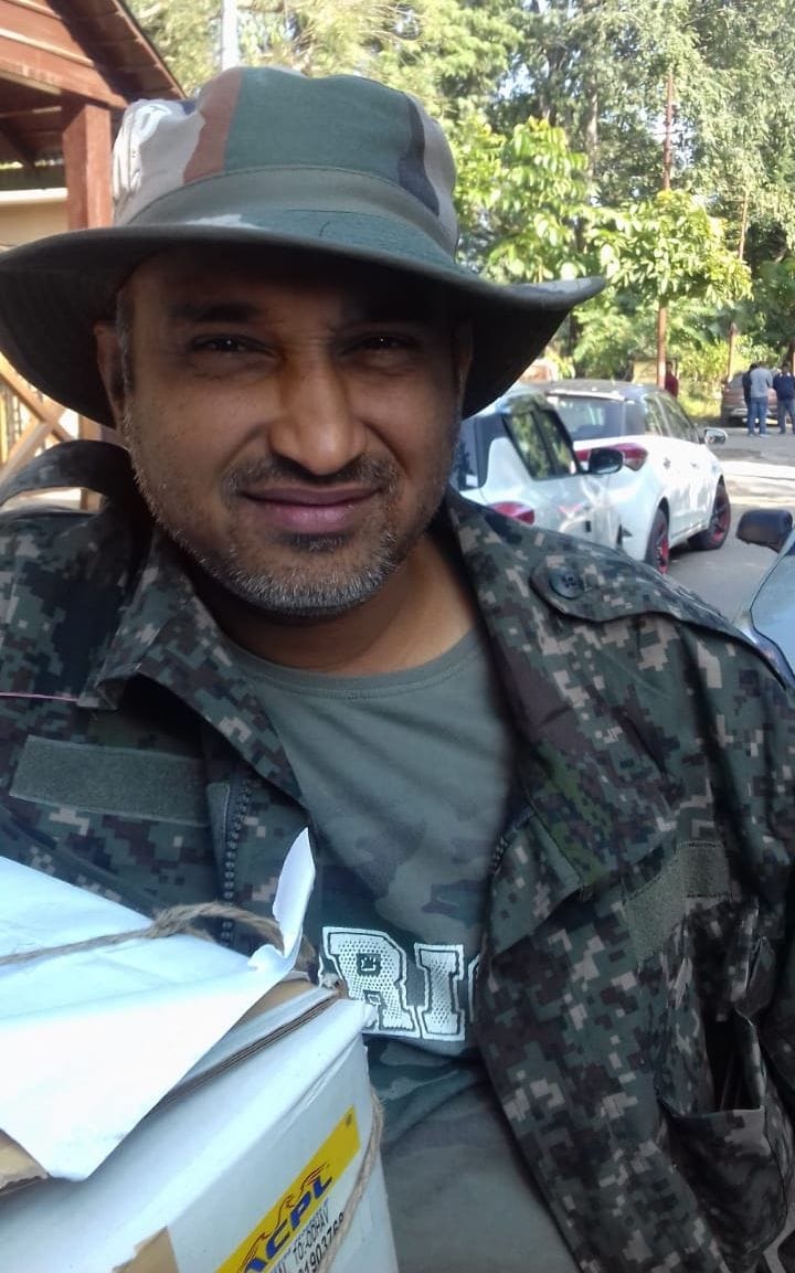 Sundar Lal will ride the Interpretation Center