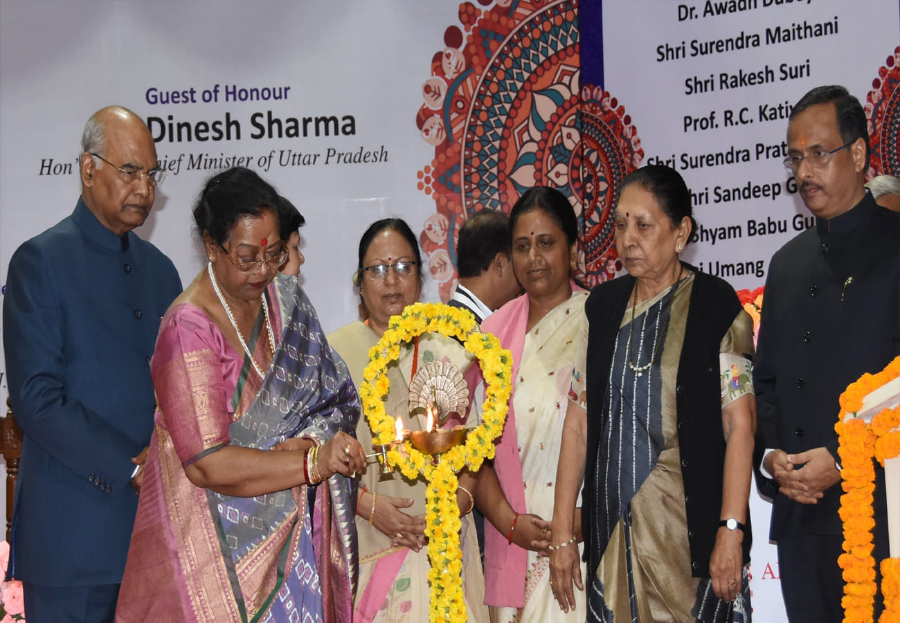president ramnath kovind gave one lakh 11 thousand rupees at CSJMU Alumni Conference
