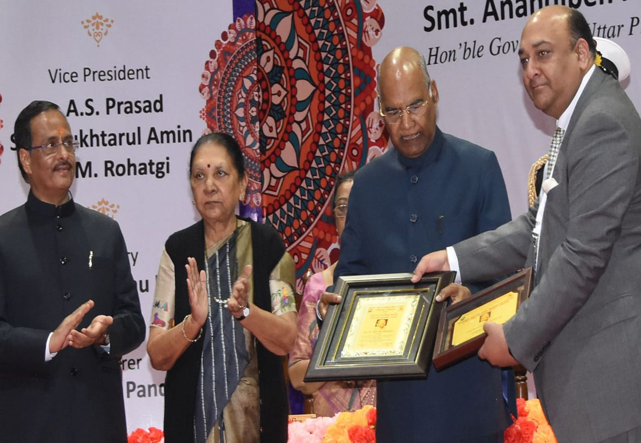 president ramnath kovind gave one lakh 11 thousand rupees at CSJMU Alumni Conference