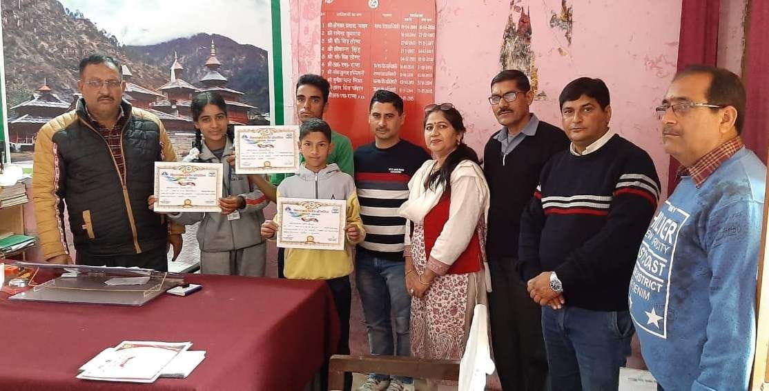 Students presented research papers in Children's Congress