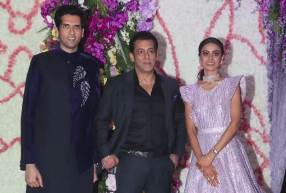 sooraj barjatya son wedding reception salman madhuri rekha attend