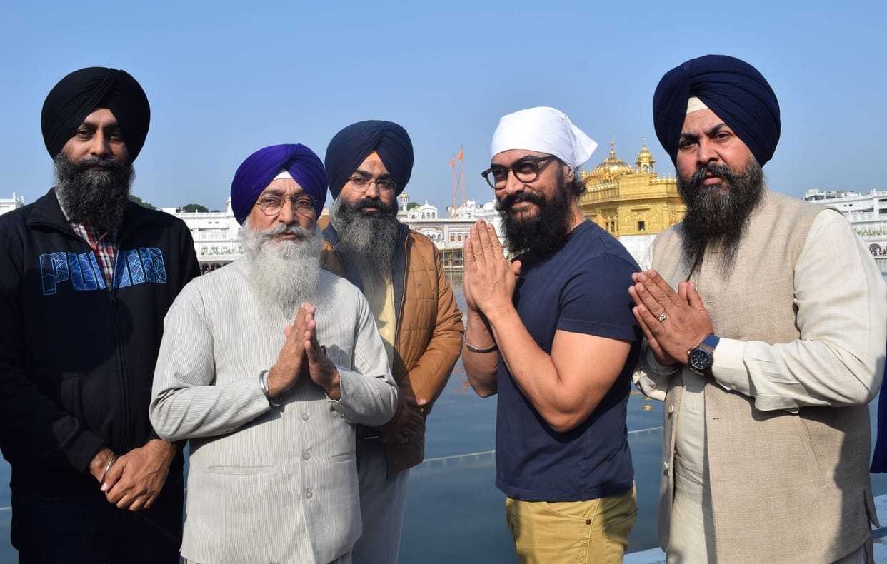 Coming to Harmandir Sahib is relaxed: Aamir Khan