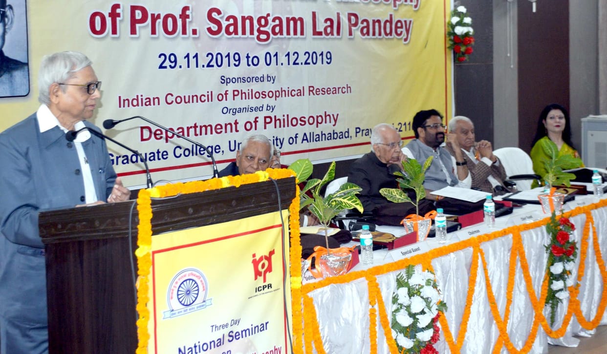 Prof. Sangam Lal Pandey philosopher