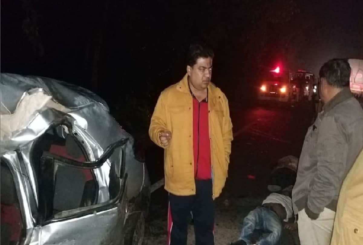 big road accident in pilibhit