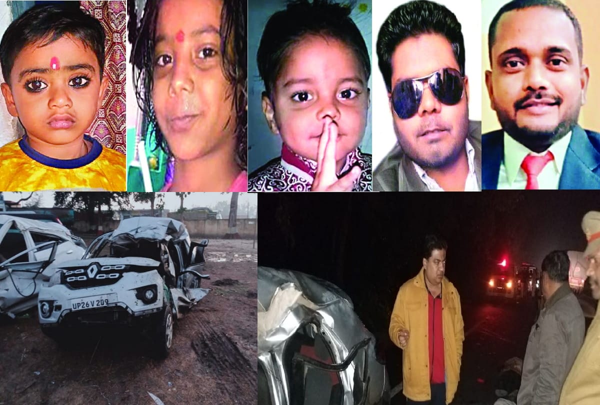 big road accident in pilibhit