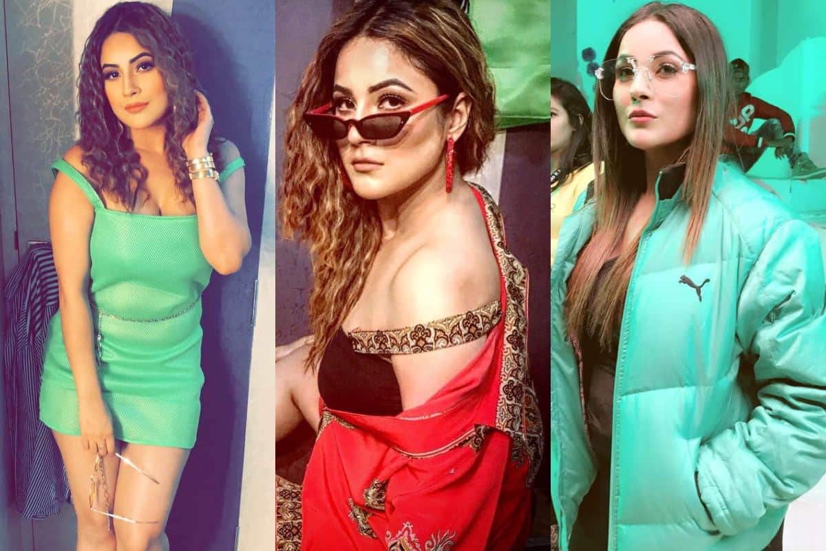 shehnaz gill stylish look at big boss 13