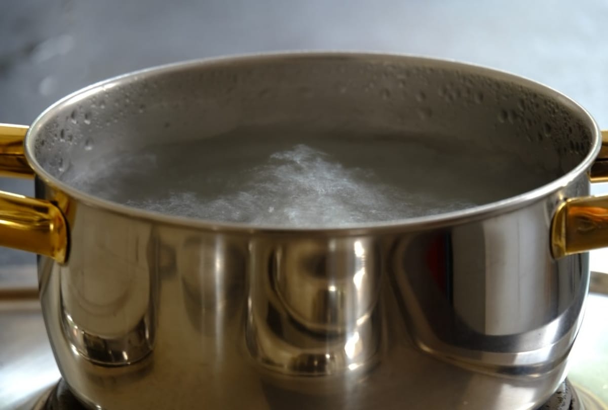 Stainless Steel pots are more resistant to bacteria, In Steel Pot Cooking Food is Injurious to Heath