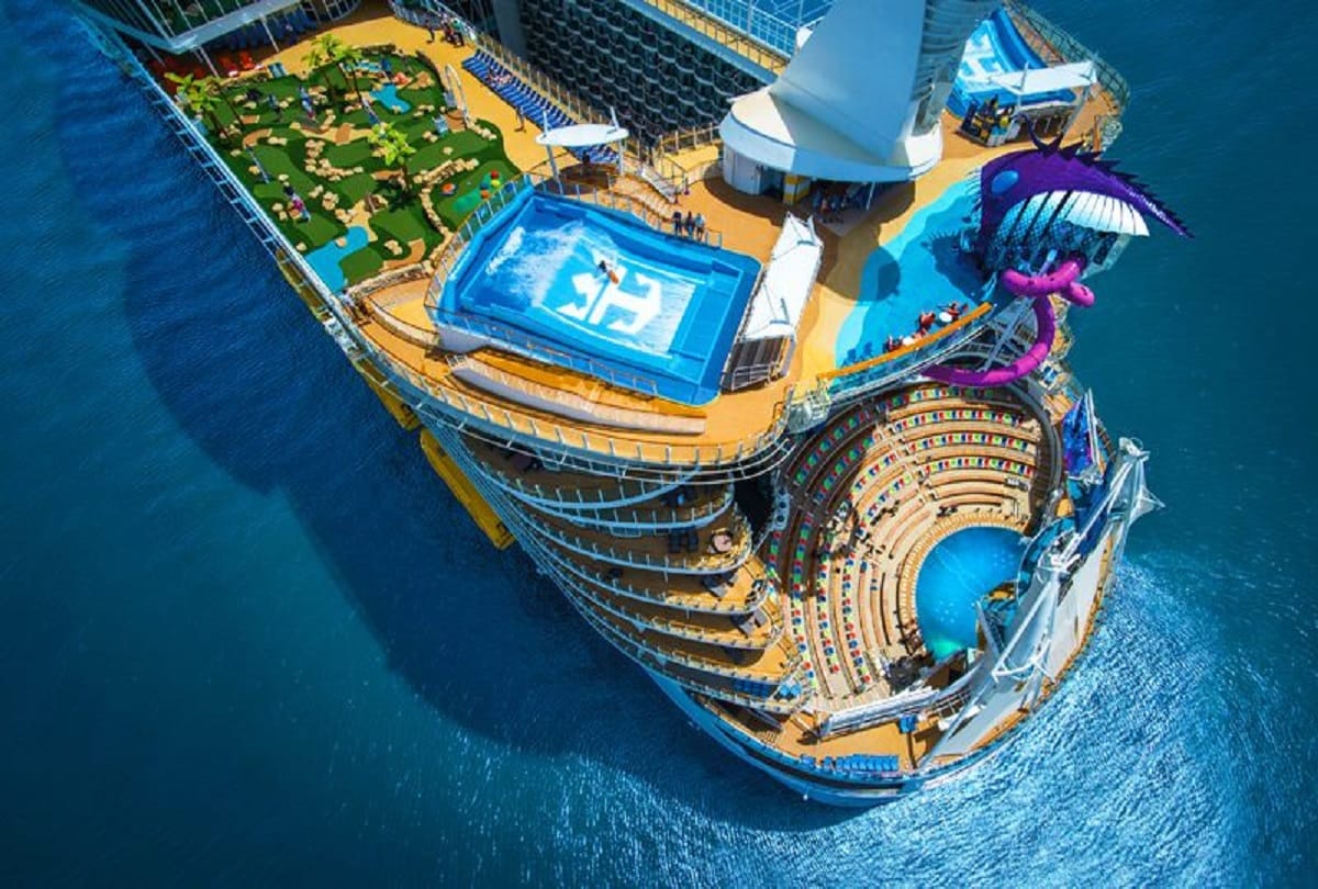 world's largest cruise Ship Symphony of the Seas