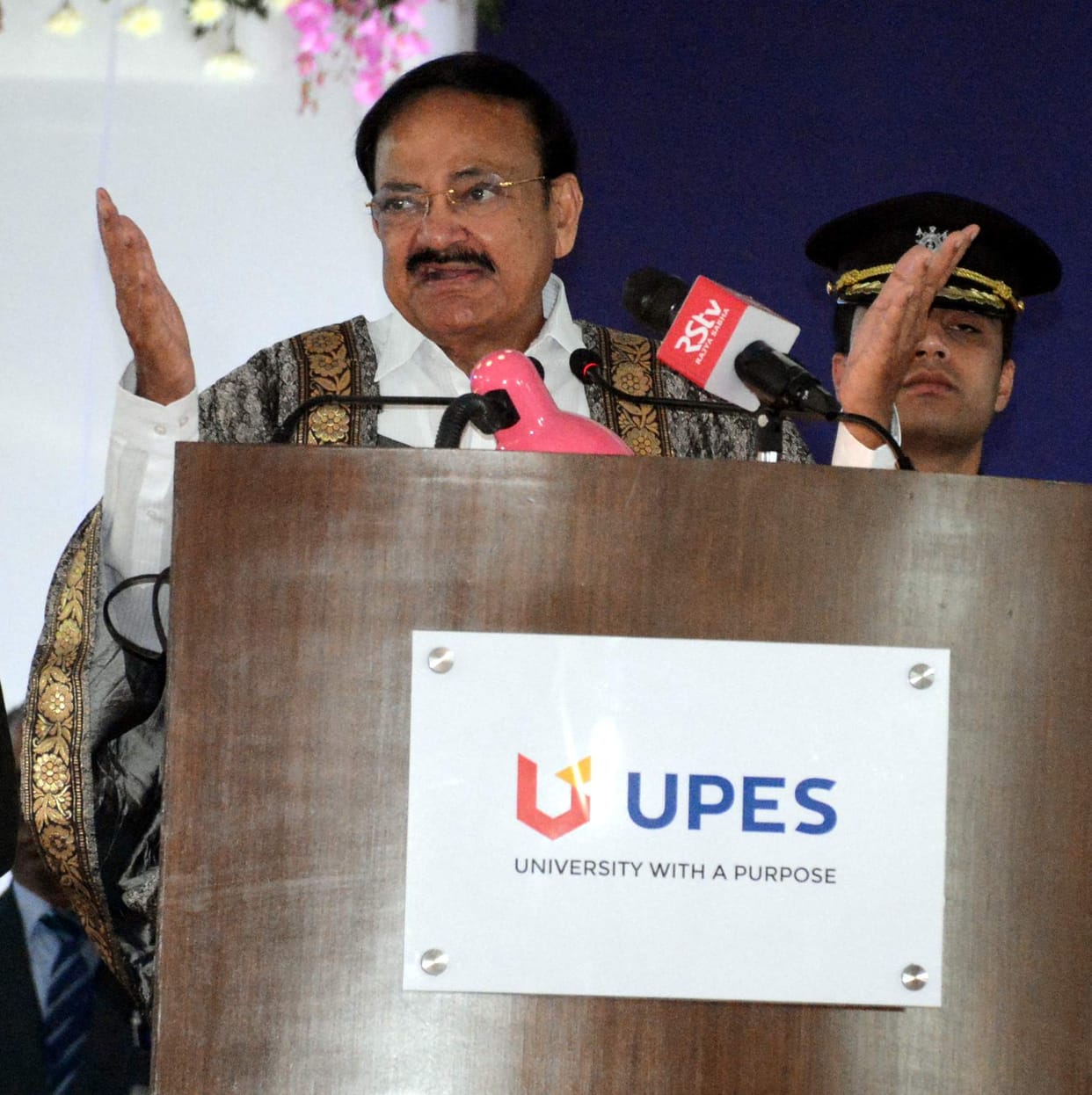Vice president of India Venkaiah naidu decline in growth rate is instantaneous