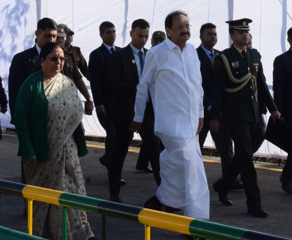 Vice president of India Venkaiah naidu decline in growth rate is instantaneous
