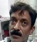 चिलकाना में घायल सेल्समैन अशोक धीमान।