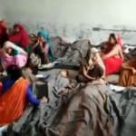 नसबंदी के बाद महिलाओं को जमीन पर सुला दिया गया
