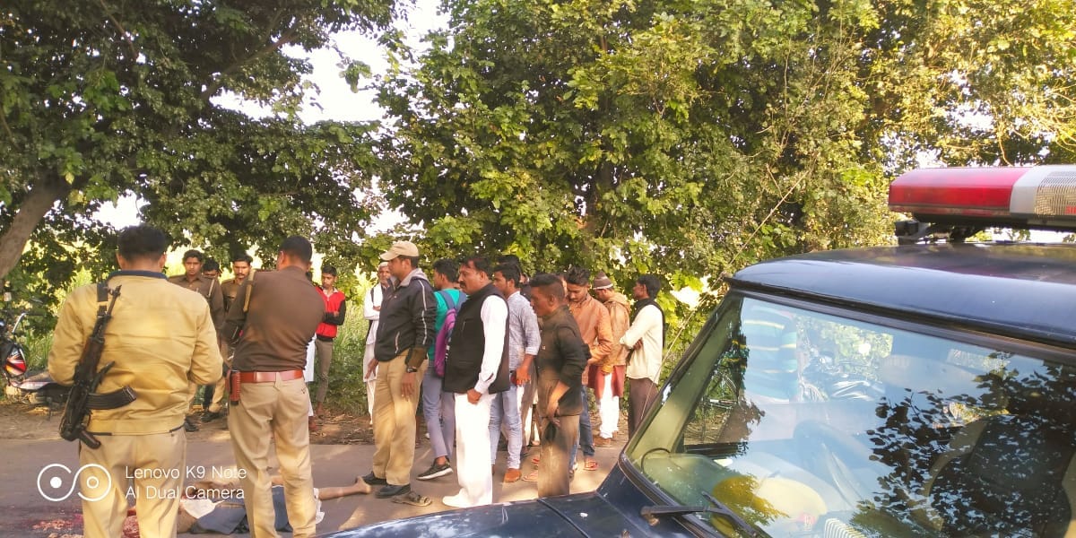 Sugarcane-laden tractor trolley crushes moped riders