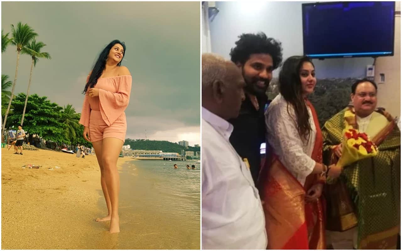 South Actress Namitha Join Bjp Here Are Lesser Know Facts and Bold Pics Of Her