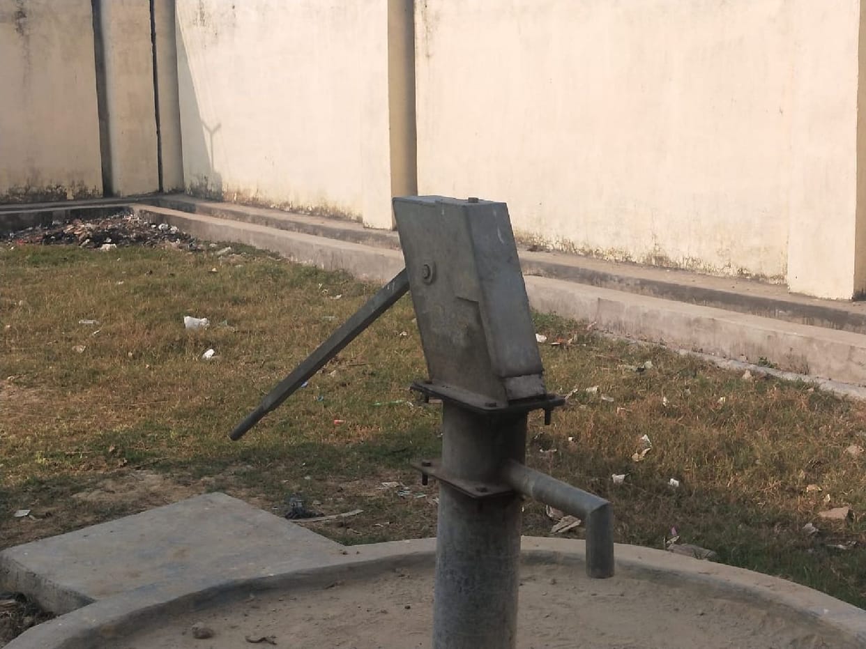 Water shortage at international bus stand