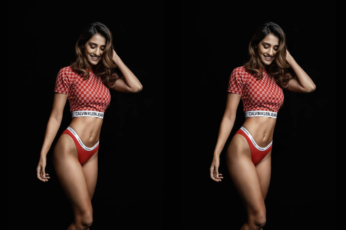 disha patani hot and bold look in calvin klein inner wear