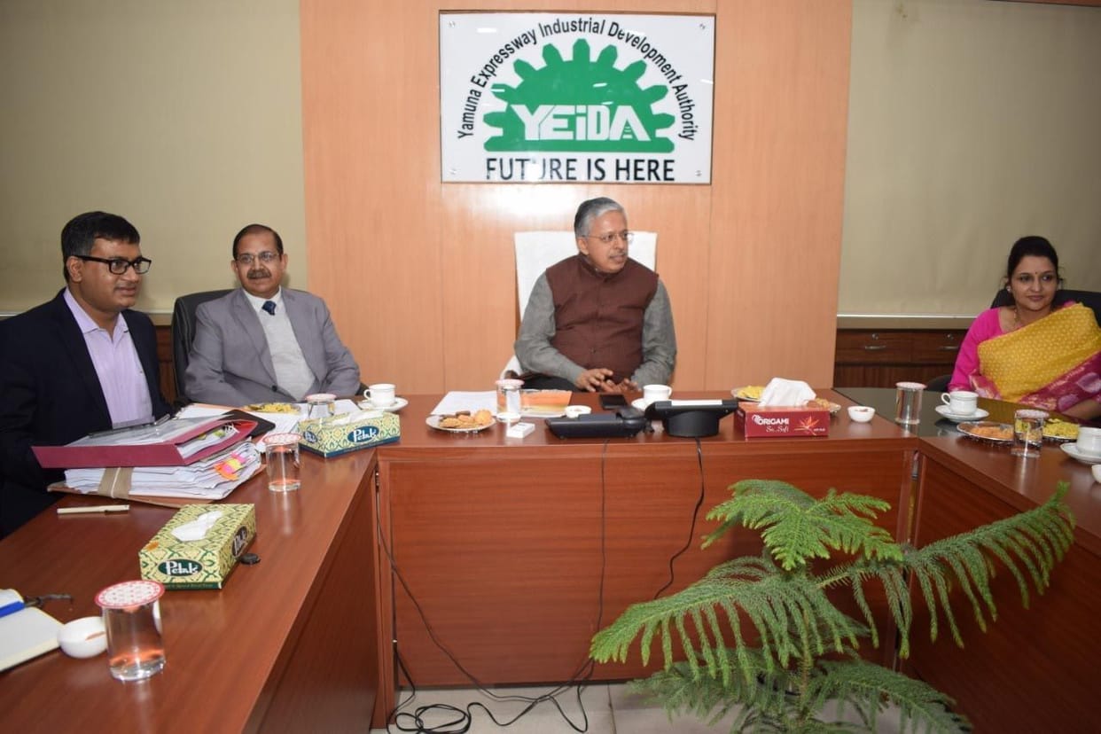 Noida, Greno and yamuna authority done work airport