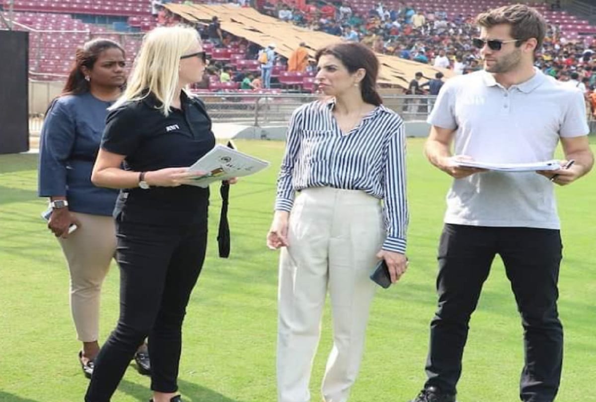 FIFA and LOC delegations inspected DY Patil Stadium in Navi Mumbai ahead of U-17 Women’s World Cup